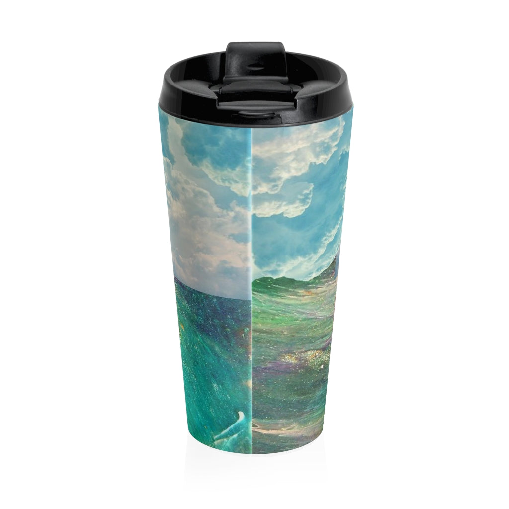 Clouds Stainless Steel Travel Mug