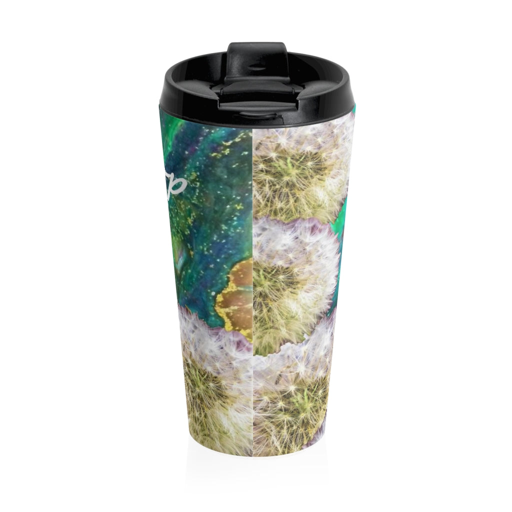 Never Stop Making Wishes Stainless Steel Travel Mug
