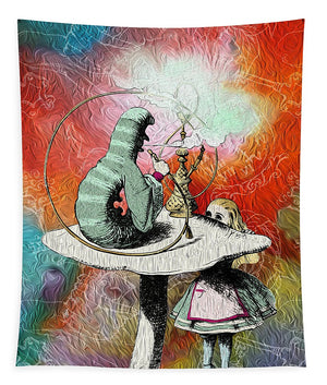 Alice In Wonderland - Caterpillar - Tapestry