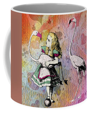 Alice In Wonderland - Flamingos - Mug