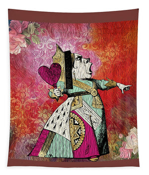 Alice in Wonderland - Queen of Hearts - Tapestry