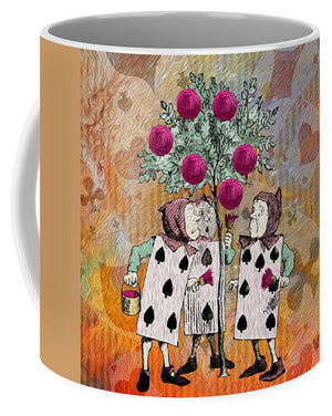 Alice In Wonderland - Rose Tree - Mug
