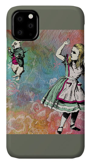Alice In Wonderland - White Rabbit - Phone Case