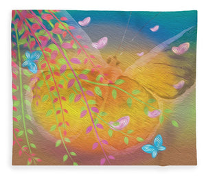 Beauty In Flight - Butterflies - Blanket