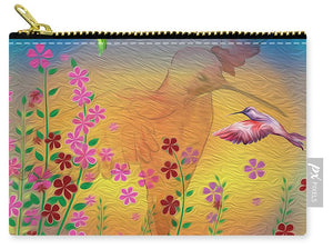 Beauty In Flight - Hummingbirds - Carry-All Pouch