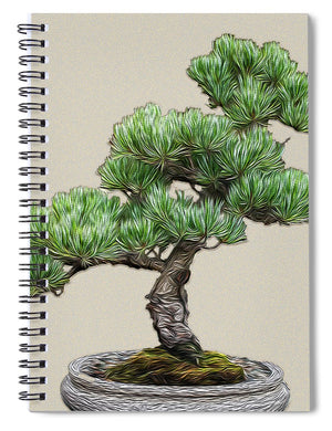 Bonsai Tree - 2 of 3 - Spiral Notebook