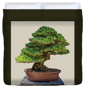 Bonsai Tree - 3 of 3 - Duvet Cover