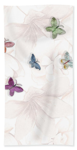 Butterfly Bouquet 2 of 2 - Beach Towel