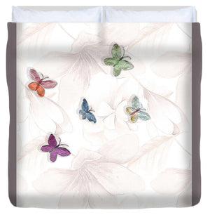 Butterfly Bouquet 2 of 2 - Duvet Cover