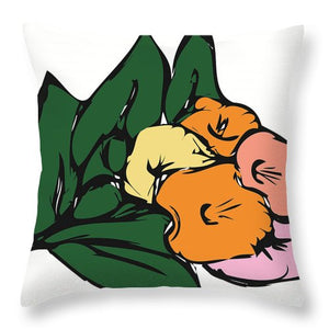 Catch the Bouquet 2 of 3 - Throw Pillow