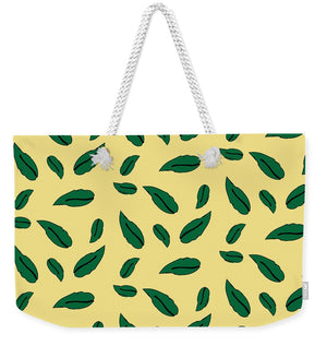 Catch the Bouquet Leaves Pattern - Weekender Tote Bag