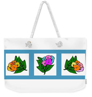 Catch the Bouquet Triptych - Weekender Tote Bag