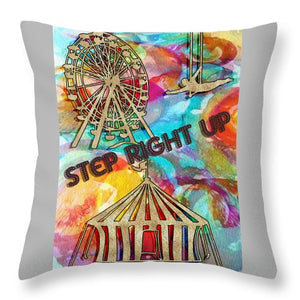 Circus Poster 1 of 2 - Throw Pillow