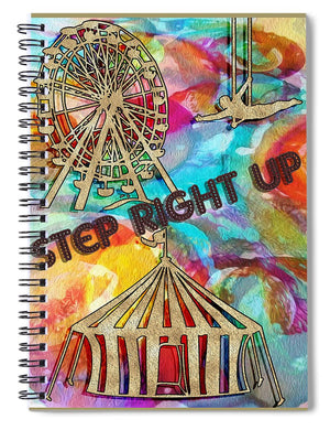 Circus Poster 1 of 2 - Spiral Notebook