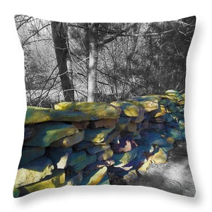 Colorful Flagstone - Throw Pillow