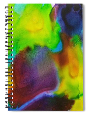Connected World - No Overlay - Spiral Notebook