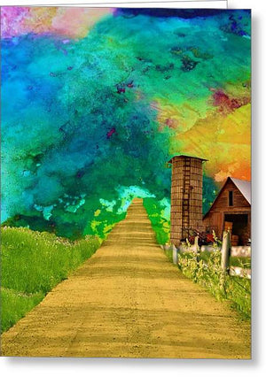 Country Road - Greeting Card
