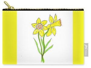 Daffodil Times Two - Carry-All Pouch