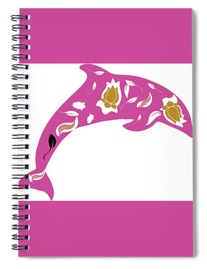 Dolphin 12 - Spiral Notebook