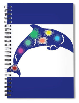 Dolphin 2 - Spiral Notebook