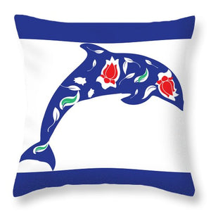 Dolphin 3 - Throw Pillow