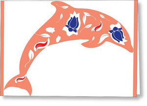 Dolphin 4 - Greeting Card