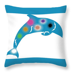 Dolphin 6 - Throw Pillow
