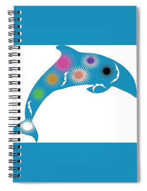 Dolphin 6 - Spiral Notebook
