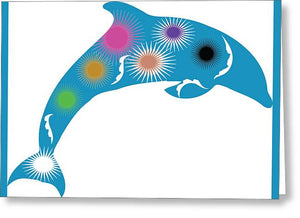 Dolphin 6 - Greeting Card