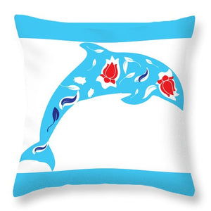 Dolphin 7 - Throw Pillow