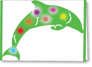 Dolphin 9 - Greeting Card