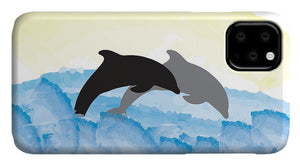 Dolphins 1 of 2 - Phone Case