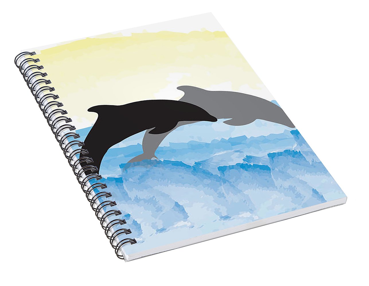 Dolphins 1 of 2 - Spiral Notebook