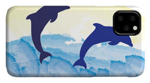 Dolphins 2 of 2 - Phone Case