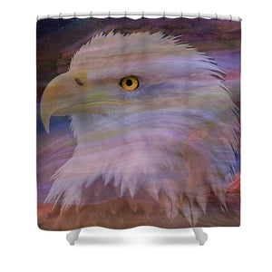 Eagle Eye - Shower Curtain