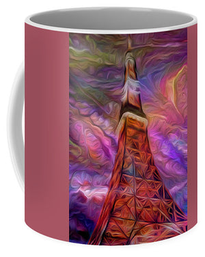 Eiffel Tower At Night - Mug