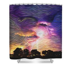 Eye of the Storm - Shower Curtain