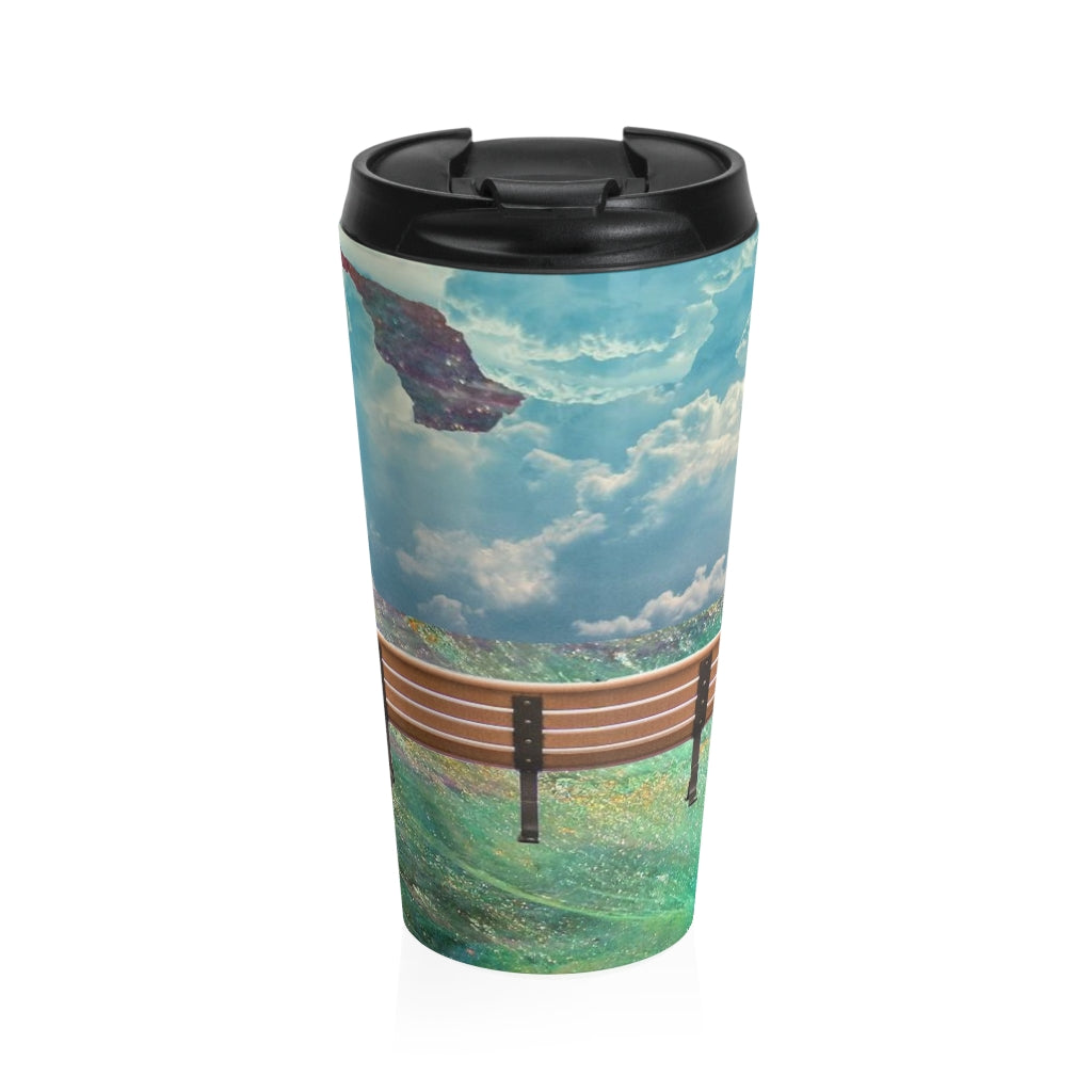 Clouds Stainless Steel Travel Mug