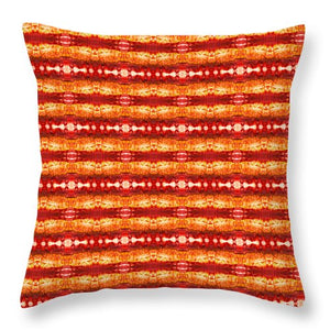 Fire Pattern - Throw Pillow