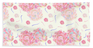 Flower Bouquet Pattern - Bath Towel