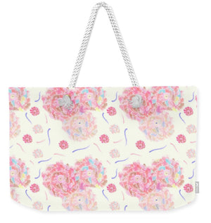 Flower Bouquet Pattern - Weekender Tote Bag
