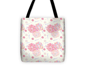 Flower Bouquet Pattern - Tote Bag