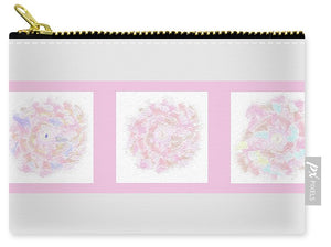 Flower Bouquet Triptych - Carry-All Pouch