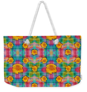 Flower Power Pattern - Weekender Tote Bag