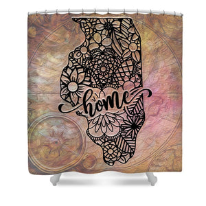 Home State - Illinois - Shower Curtain