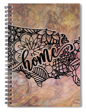 Home State - United States - Spiral Notebook
