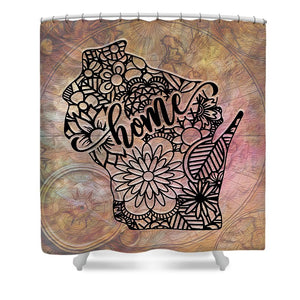 Home State - Wisconsin - Shower Curtain