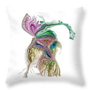 Inner Beauty Abstract - Throw Pillow