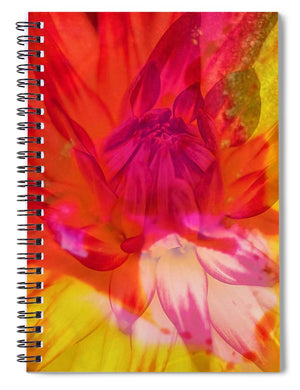 Ketchup and Mustard Floral 1 of 2 - Spiral Notebook