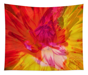 Ketchup and Mustard Floral 1 of 2 - Tapestry